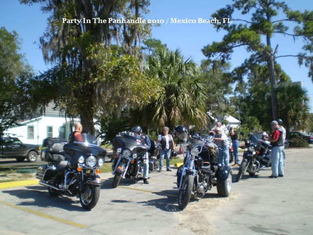 Southern Cruisers Party In The Panhandle Mexico Beach Florida 2010